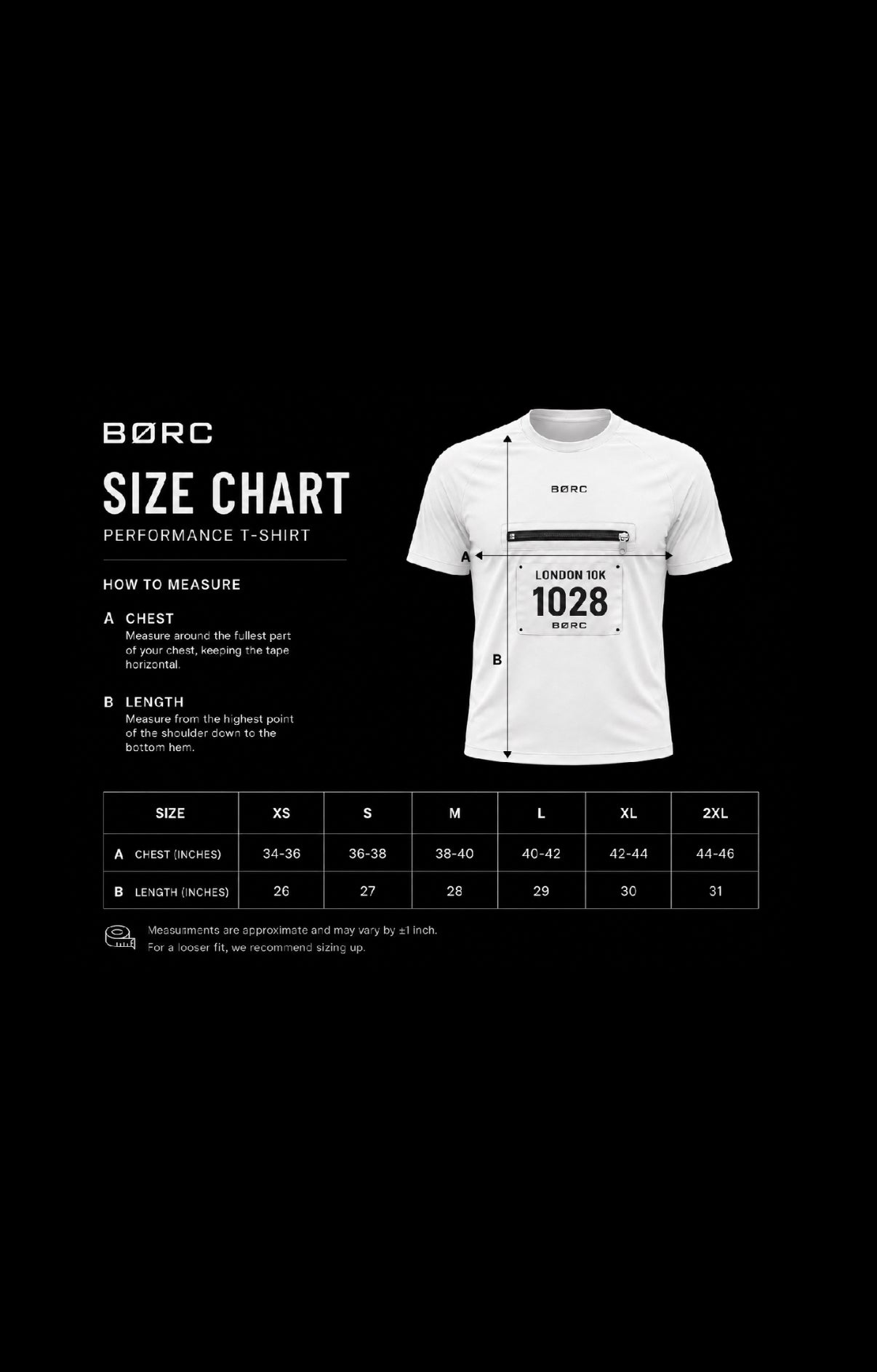 Unisex T-shirt race bip zip pocket in white